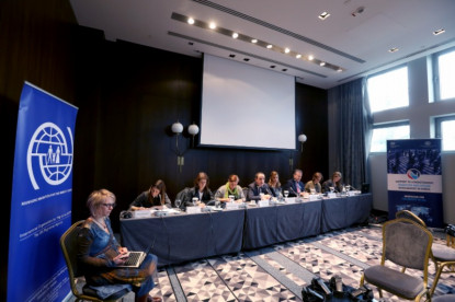 The panel discussion on the topic „Empowering Actors for Advancing Protection of Migrants in Practice“ was held.